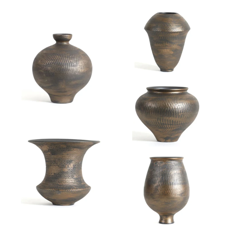 

Modern New Chinese Style Imitation Song Style Ceramic Handmade Tea Room Desktop Home Decoration Decoration Ornaments