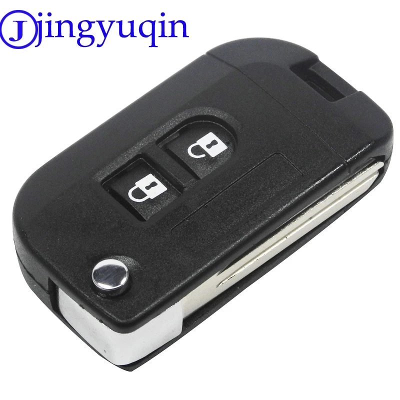 Car Key Shell 2B Folding Remote Cover For Nissan Qashqai primera Micra Navara Almera