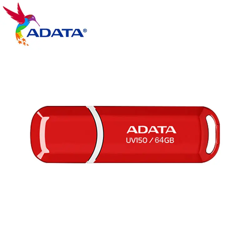 OriginalADATAUV150USBFlashDrive64GB32GBHighSpeedUSB32FlashDriveRed.jpg
