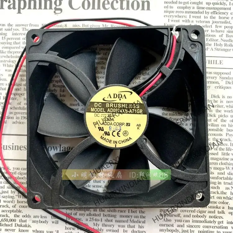 

Новый AD0924XB-A71GP 24V 0.30A 9025 комплект для сборки охлаждающего вентилятора
