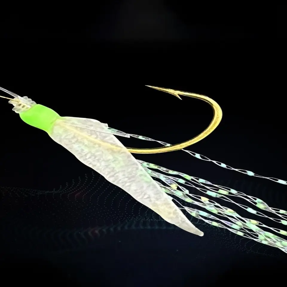 Esca da Pesca 5 in 1 Sabiki Morbida Esca Rigs Luminosa Polpo