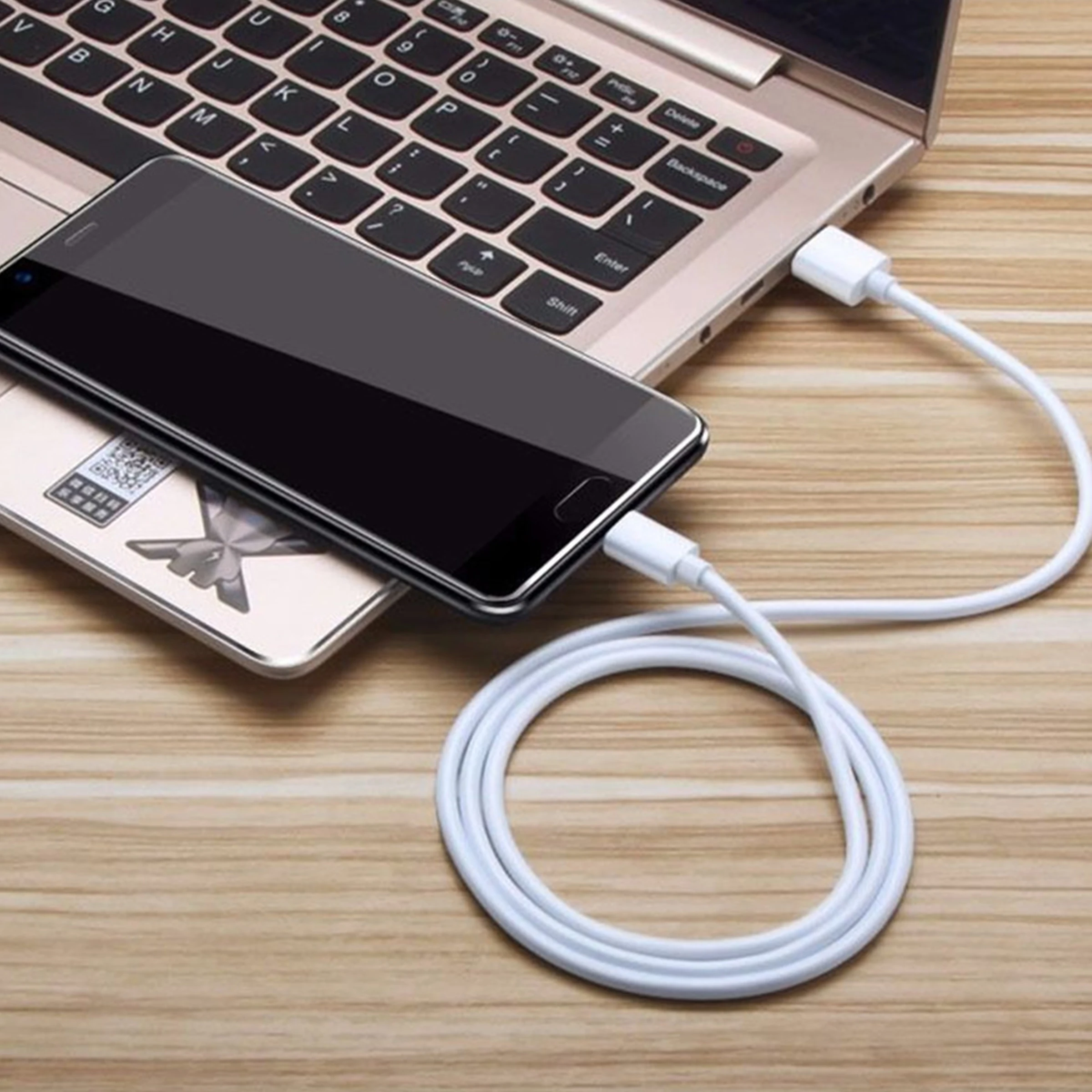 High-Speed 3ft Micro USB Cable for Data Transfer & Charging