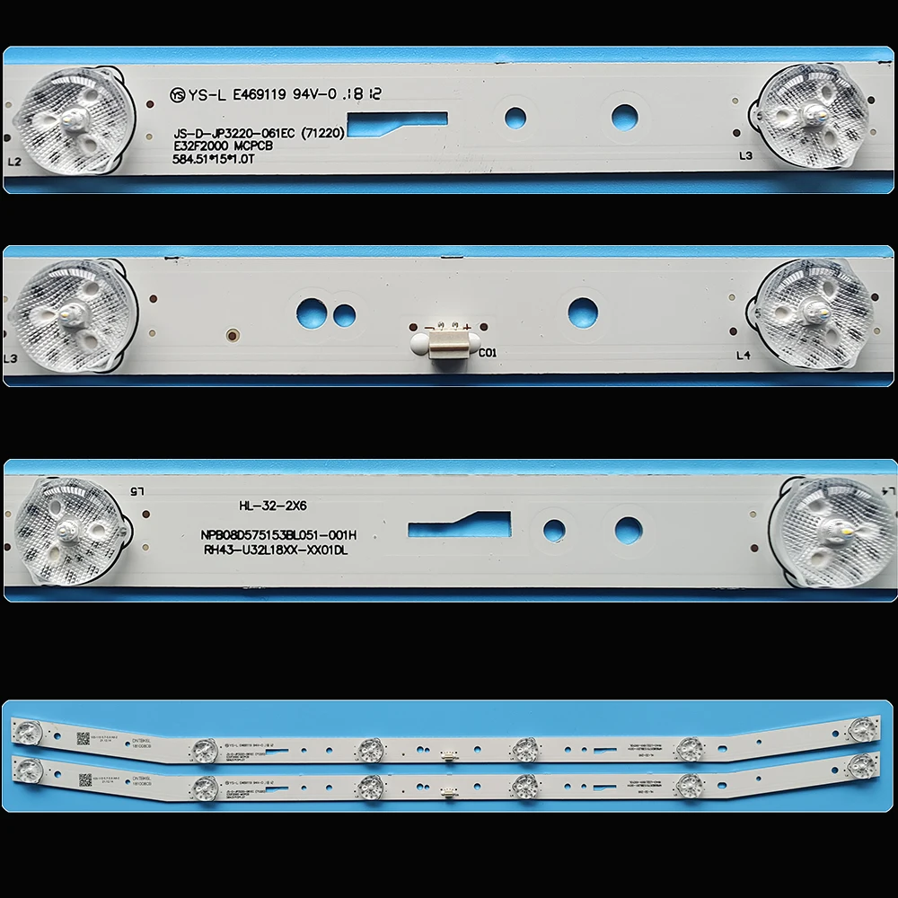 32L56 32L3 32S1A MS-L2082 TV backlight luz