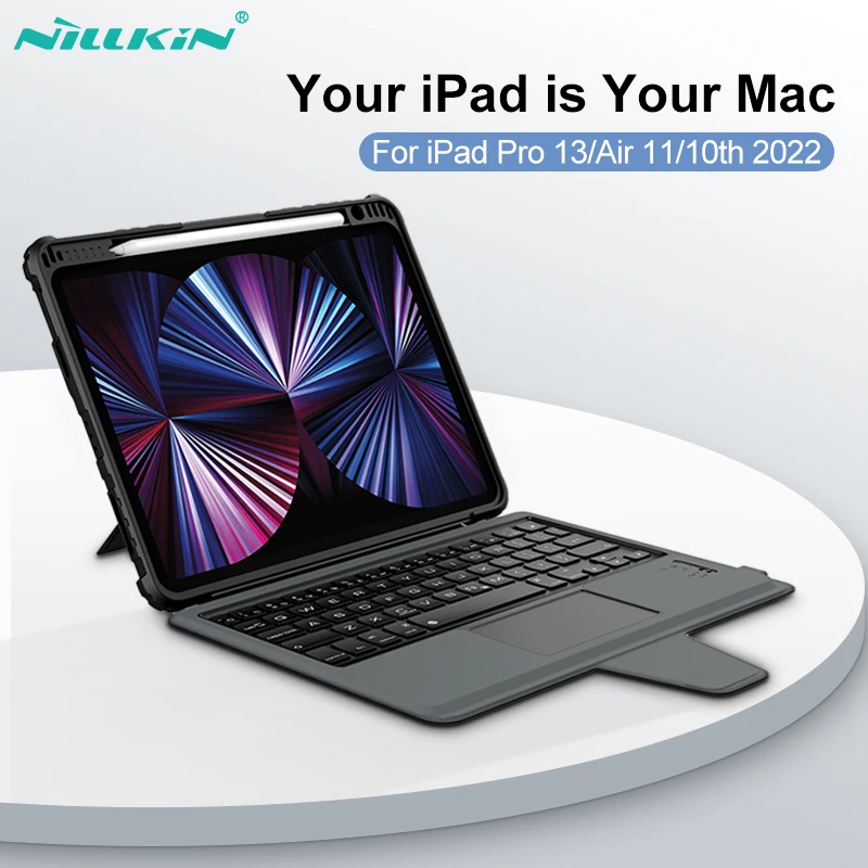 NILLKIN iPad キーボードケース Nillkin Backlit Bumper Combo Keyboard Case for iPad Series