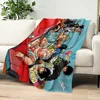 Anime Sakamoto Days Cool Blanket Skin friendly comfort warm soft plush blanket suitable sofa living room office bedroom 5
