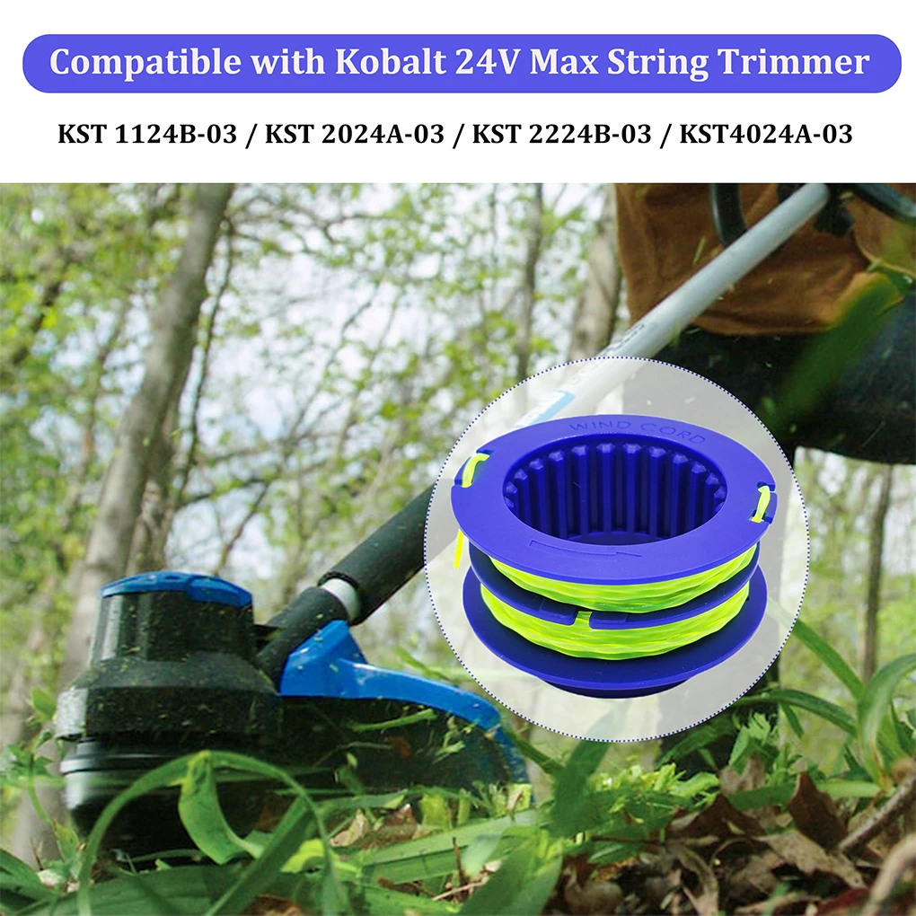 3piece Mower Line Set With 080 Diameter Thread For Smooth Operation Extended Service Life Weed Eater