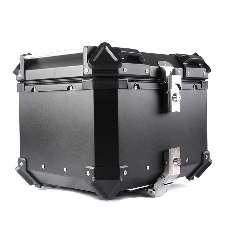 

Box aluminium toolbox tail box top box for motorcycle 35L/45L/55L/65L aluminium trunk