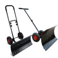 Wheeled Hand Push Snow Removal Shovel Large Snow Removal Tool Vehicle Snow Removal Artifact Snow Removal Machine with Wheels 1