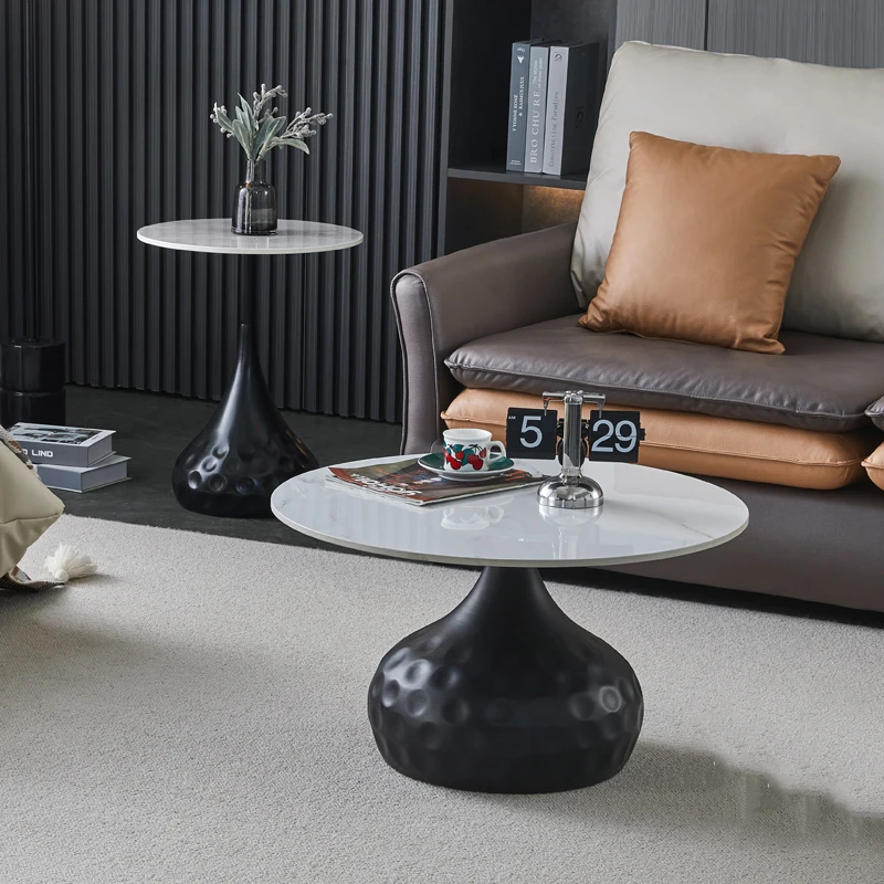 

Desks Neat Coffee Tables Metal Dining Room Living Room Coffee Table Auxiliary Hotel Center Muebles Hogar European Decoration