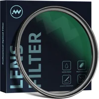 Walkingway Pro Mist Black Diffuser Filter 1/2 1/4 1/8 Cinematic Effect Filter for Vlog/Video/Portrait with 28 Multi-Layer Coated 1