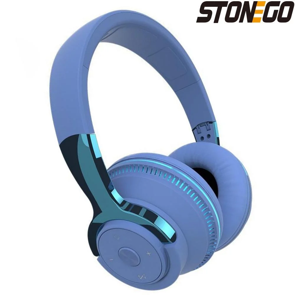 Модная Складная Bluetooth-гарнитура STONEGO 5.1 с микрофоном, стереогарнитура для телефонов фаблет