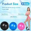 Exercise Yoga Ball Yoga Balance Stability Swiss Ball Support Up to 200 lbs Suitable for office home work gym 2
