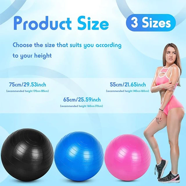 Yoga Balance Stability Exercise Ball 2