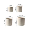 Ceramic Flower Pot Biscuit with Holes Vase Cultivation Succulent Plants Outdoor Garden Plant 6