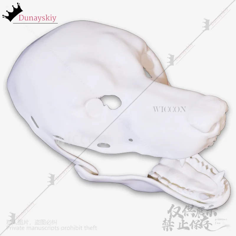Anime Furry Cosplay Dog Kigurumi Base Beast Skull Mask 3d Printing For Halloween Christmas Party Furrysuit Woman Man Customized cosplay costumes,kigurumi pajamas