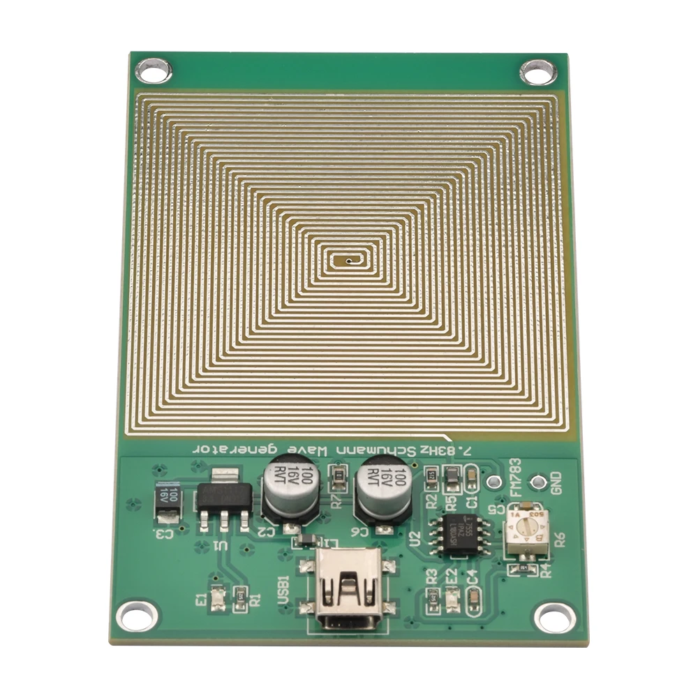 FM783 Schumann Wave Ultra-low Frequency Pulse Square Wave Generator 7.83HZ Wave Generator Board for Sleep with USB Cable 5