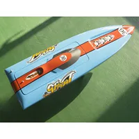 RC Boat Hull Fiberglass Spare Parts for Toys Remote Control High-speed Racing Boat E36 Models TH23205-SMT7 1