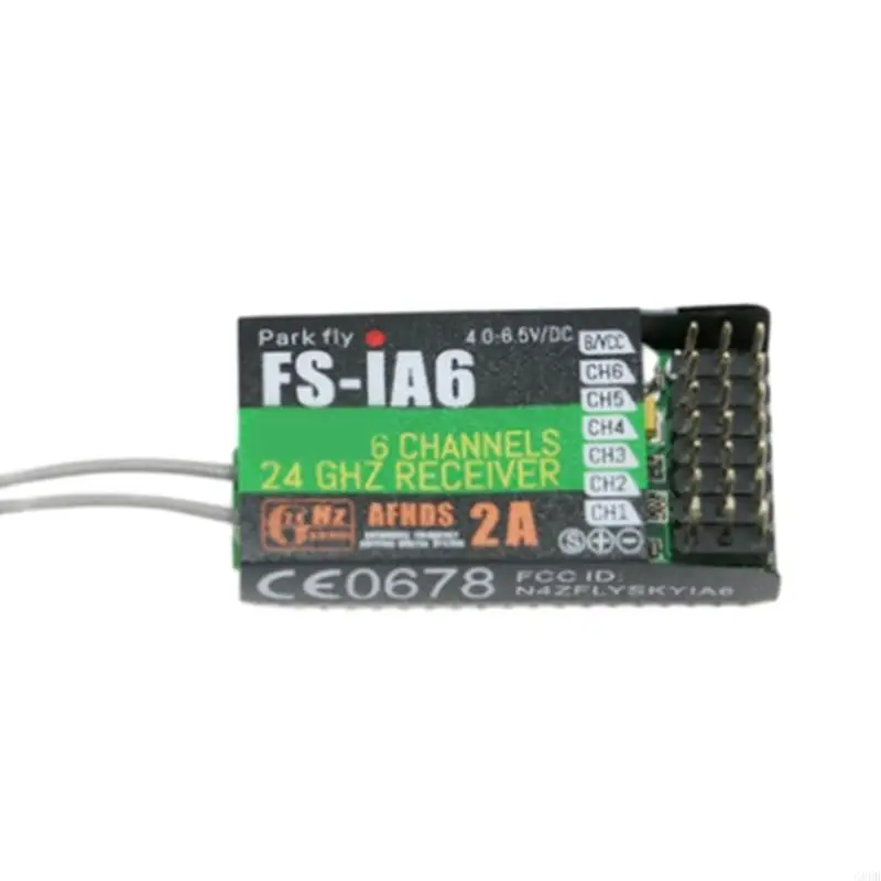 G8DB Reliable FS-IA6 Receiver 2.4G 6 Channel with Double Antenna for i4 i6x i6s