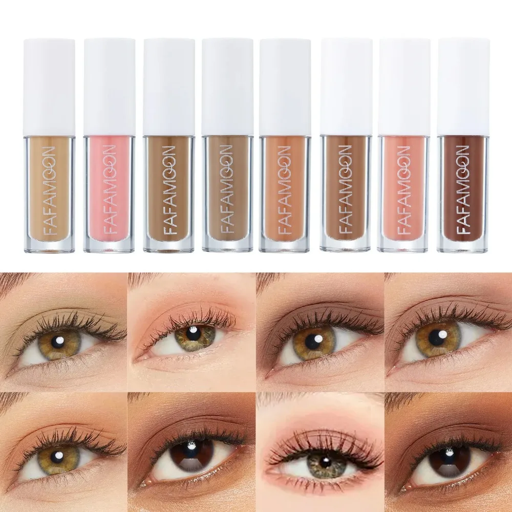 Purple Liquid Eyeshadow Matte&Metallic Shimmer Eye Shadow Non-sticky One-Swipe Coverage Quick-Drying Crease-resistant Eye Makeup_voghion.com