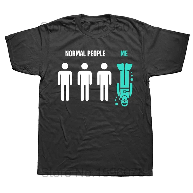 Diver 200 Bar Komik Tişörtler Erkek Yaz Pamuklu Haruku Kısa Kollu O Yaka Sokak Giyim Üstleri Heartbeat Tüplü Dalış_voghion.com