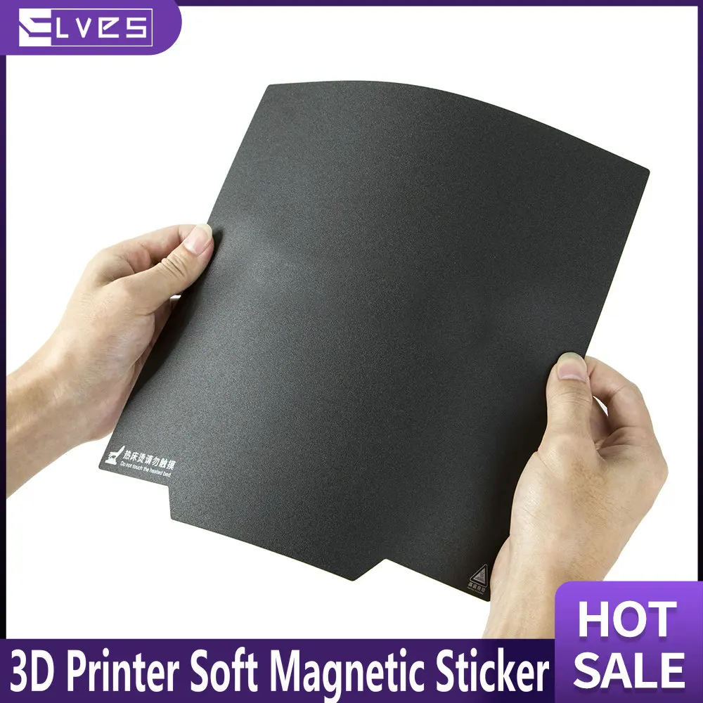 ELVES 3D Printer Parts Magnetic Bed Tape for Print Sticker 214/220/235/310mm Square Build Plate Tape Surface Flex Plate