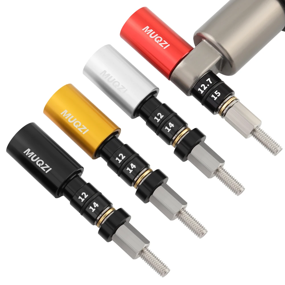 MTB Rear Shock Absorber DU Bushing Tool with 2 Adapters Rear Suspension Bushing Removal Installation Tool Bicycle Repair Tool