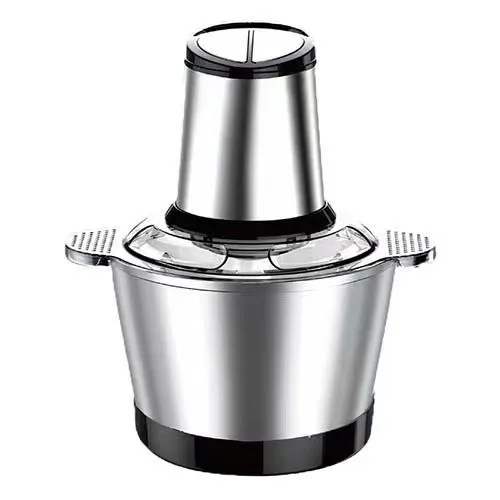 Stainless Steel Electric Meat Grinder Home Use Garlic Crusher Commercial Food Processor  Capacity Multifunctional Vegetable 6