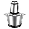 Stainless Steel Electric Meat Grinder Home Use Garlic Crusher Commercial Food Processor  Capacity Multifunctional Vegetable 6