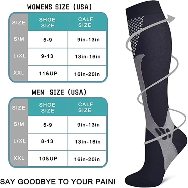 Compression Socks - 2/3/4 Packs