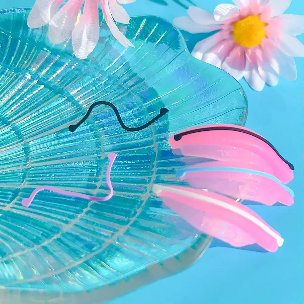 3 짝/가방 실리콘 테이프 재사용 가능한 속눈썹 파마 래쉬 리프트 리본 스트링 롤러 속눈썹 라미네이션 롤러 보상기 메이크업 도구