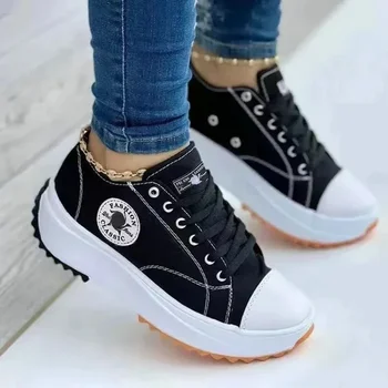 Women Sneakers Allstar Shoes New Fashion Summer Women Casual Shoes Footwear Plus Size Sneakers for Female Lace Up Tennis Shoes 1