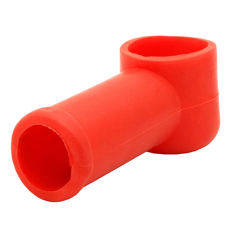 4 Copribatteria Auto In Gomma - Rosso E Nero Per Poli Positivo/Negativo, Isolanti E Sicuri