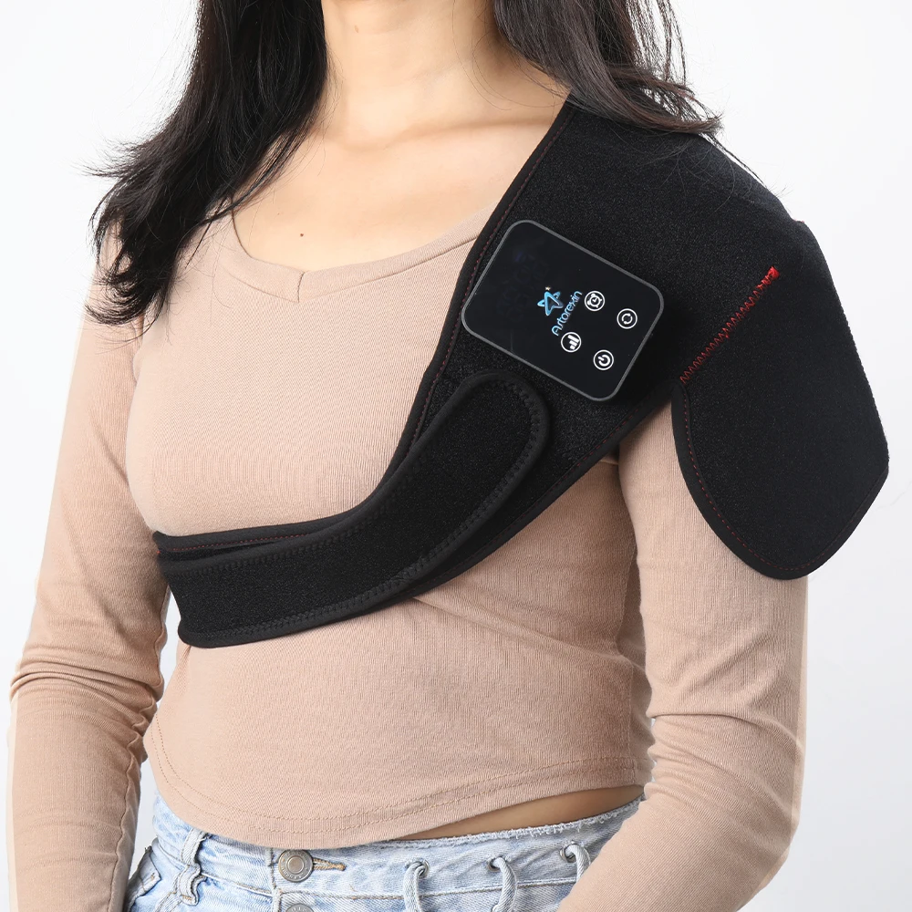 Light Therapy Electric Heating Massage Pad for Knee Leg Joint Shoulder Elbow Pain Relief Skin Care,red light therapy wand,red light therapy panel,infrared therapy lamp,led beauty lamp,uvb light therapy lamp,wrist red light therapy