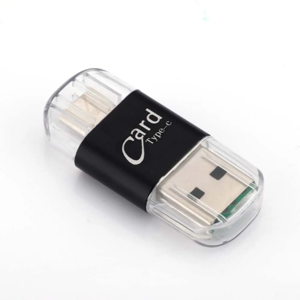Фото 2 в 1, Type C 3.1 флейдер карт памяти USB 2,0 TF Micro SD №2