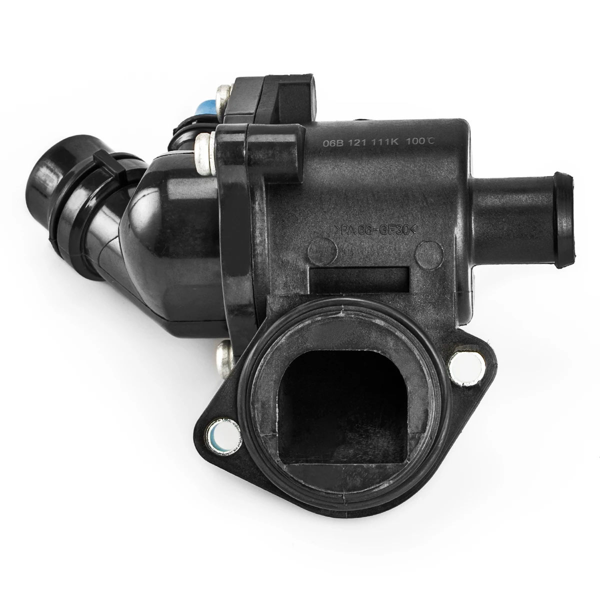 Aluminum Coolant Hose Connector Flange 06B121132E For Audi A4 B6 B7 1.8T Engine