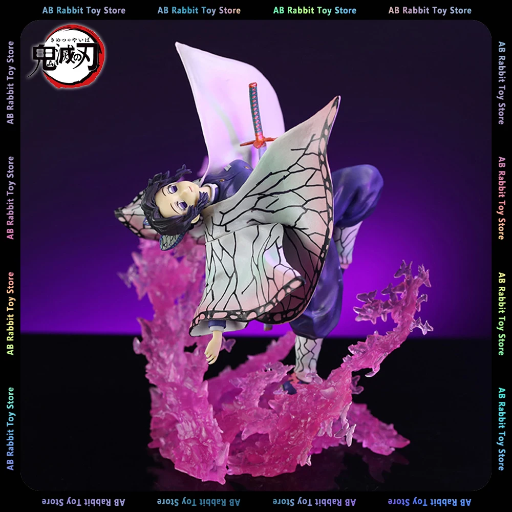 

20cm Demon Slayer Figures Kochou Shinobu Anime Figure Gk ANIPLEX Figurine Pvc Statue Model Ornament Room Decoration Toys Gifts