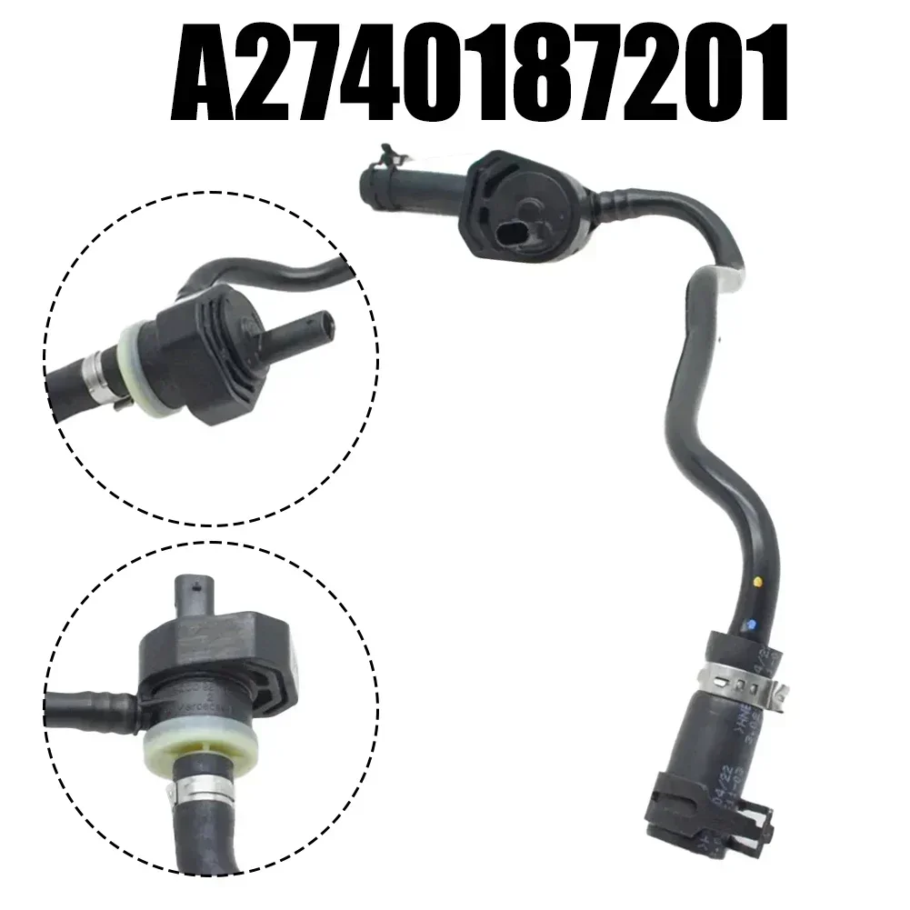 Black Abs Pipe Vent Valve For Mercedes For W205 W253 Number A2740187201 A0009975012 A2740182201 Accessories