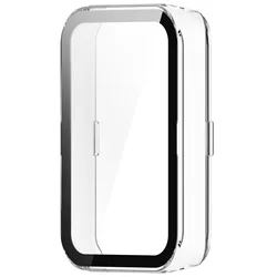 Enhanced Watch Case with Integrated Tempered Glass Screen Protector - Durable 2 - in - 1 Protective Cover for Honor Band 9 (06)