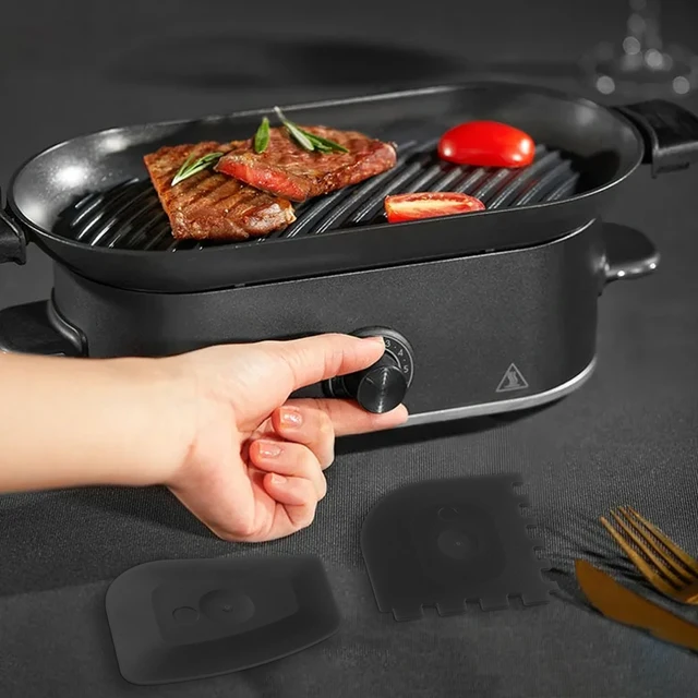 2Db Grill Serpenyő -Kaparó Szerszám Kaparó Szett Tisztító Konyha Többcélú Kaparók Öntöttvas Serpenyőkhöz 2023 - Image 2