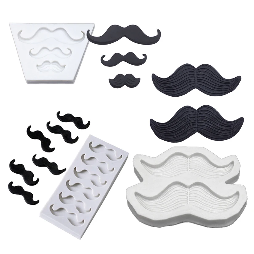 Stampo in silicone per cravatta fondente torta cupcake decorazione cioccolatini festa del papà