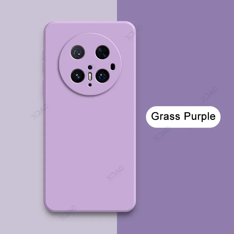 Candy Fashion Soft Square Liquid Silicone Phone Case Cover