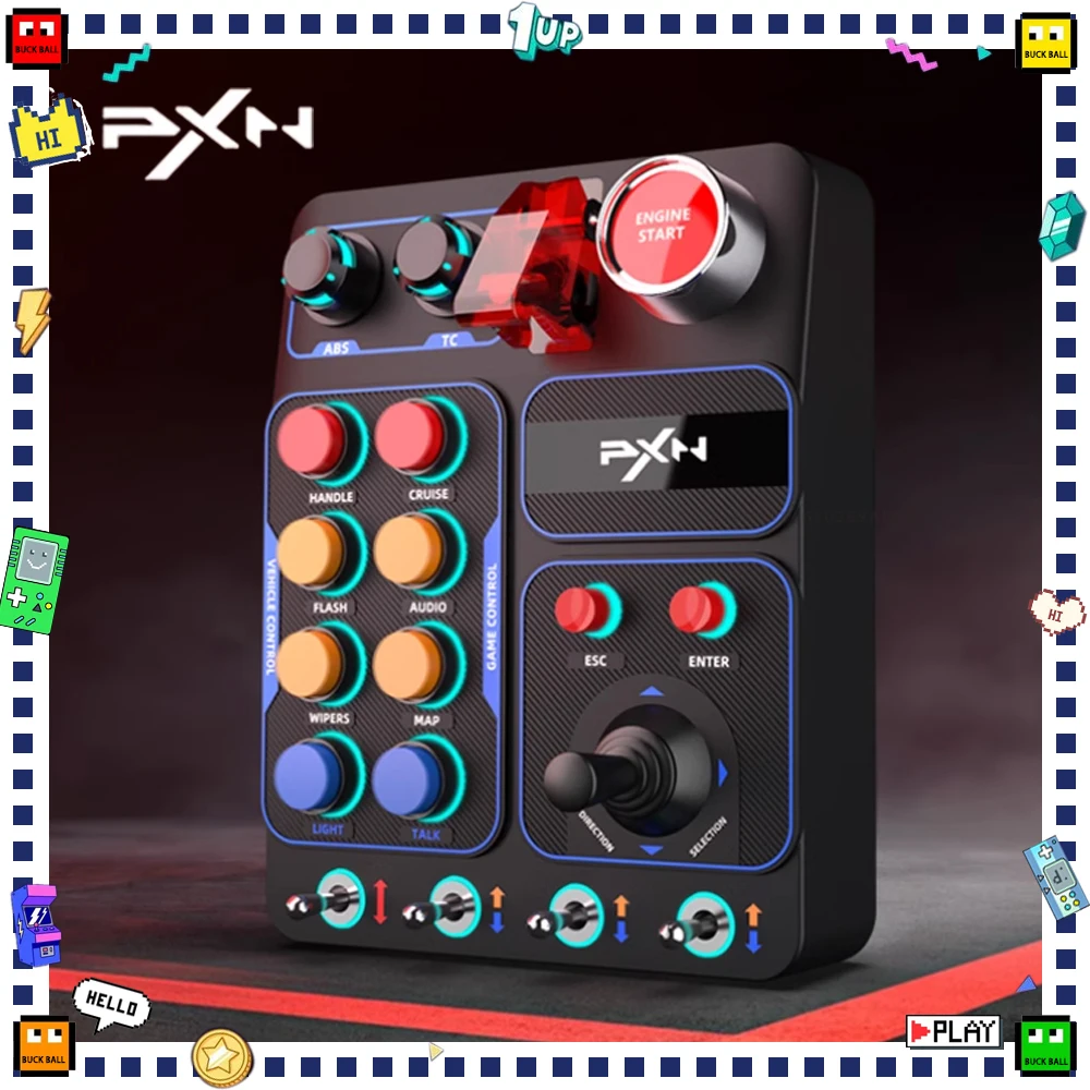 Racing Control Box For PXN CB1 Racing Simulator