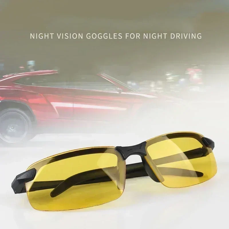 Night vision sunglasses Anti-UV Day Night Driving Glasses Men Fashion Outside Adult Eyewear Driver Driving Glasses