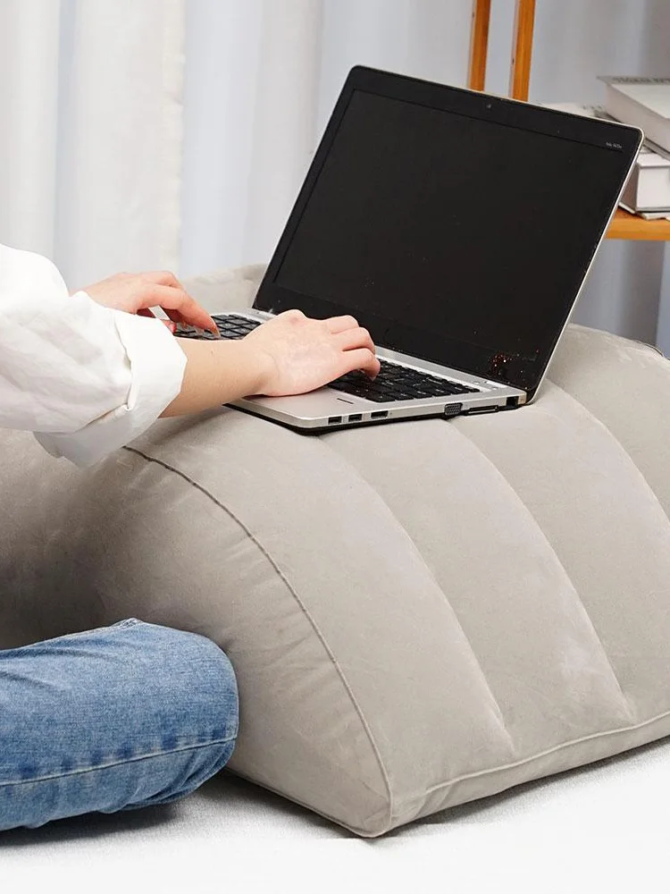 Description Picture 5 of itemFoot Pillow Elevation Leg Pillows Inflatable Leg Pillow Portable Wedge Pillow Knee Cushion For Travel Camping Sleeping PVC