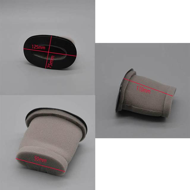 Motorcycle Air Intake Filter Cleaner Replacement Spare Parts Accessories