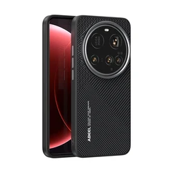 Slim Magnetic Wireless Charging Case with Carbon Fiber and Eco Leather - Pc + tpu (Pattern D)