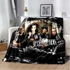 Rock Music Blanket Tokio Hotel Soft and Comfortable  Living Room Sofa Bed Bedroom Decoration  Fans Gift 2
