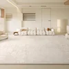 Cream Abstract Striped Carpet Beige Creative Art Living Room Decorative Carpets Luxury Bedroom Bedside Rug Sofa Easy Clean Rugs 4