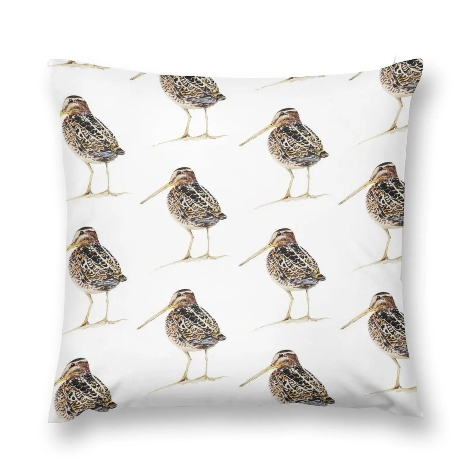 

Study of a Snipe Throw Pillow Plaid Sofa Christmas Pillow Pillow Case