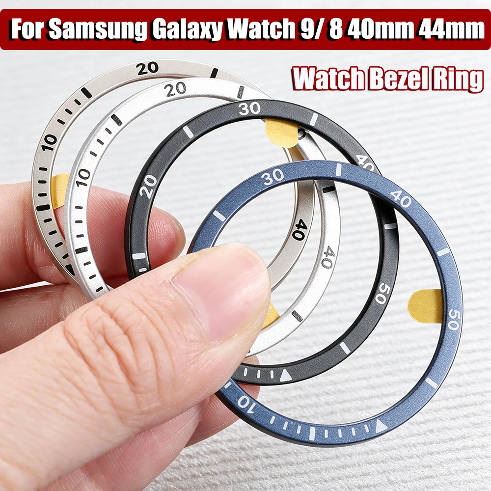 Metal Watch Bezel Ring Protective Surface Frame with Time Speed Scale Cover